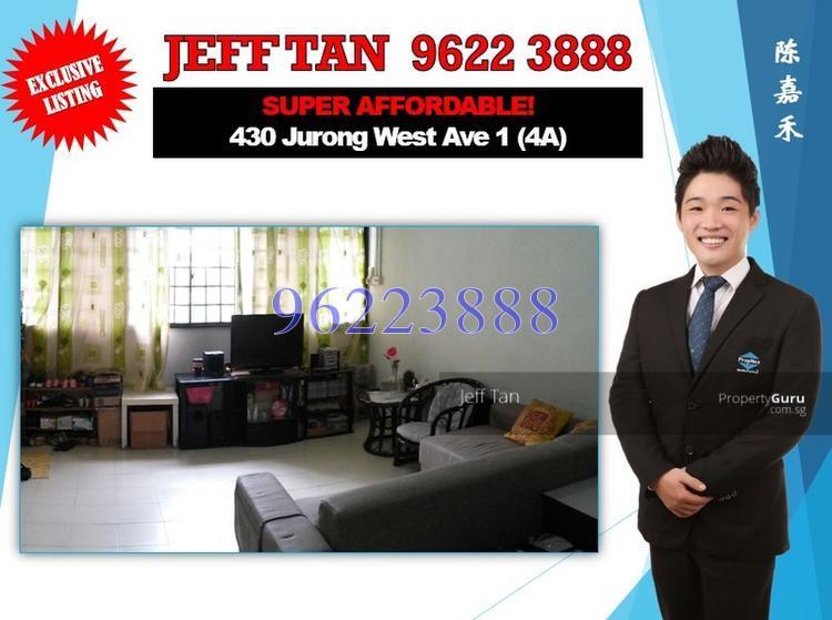 Blk 430 Jurong West Avenue 1 (Jurong West), HDB 4 Rooms #133058282